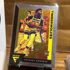 2020-21 Flux Anthony Edwards Rookie Card